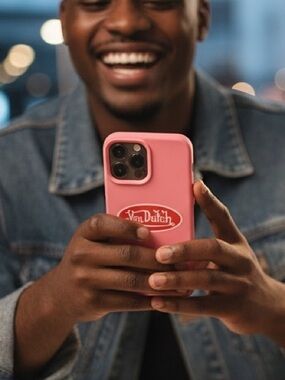 NWT Von Dutch MagSafe Compatible iPhone 16 Pro Max Case Pink
